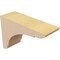 Ekena Millwork 2"W x 6"D x 4"H Classic Olympic Rough Cedar Woodgrain TimberThane Corbel, Primed Tan CORUR02X06X04OLYRCPR - alternate 2